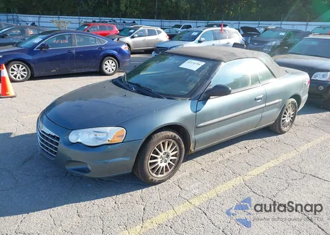 2006 Chrysler Sebring Touring из США, поврежденный, VIN 1C3EL55R76N135915
